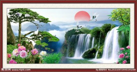山水风景画