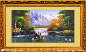 风景油画 油画风景