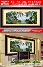 万财归宗风水画 聚宝盆