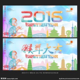 2016 猴年
