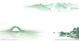 山水风景画 源分层