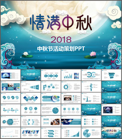 中秋节活动策划PPT模板