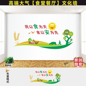 餐厅文化墙