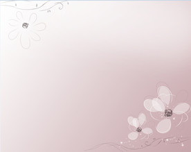 3D壁画 白色花朵 源分层