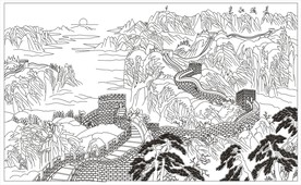 长城秋色