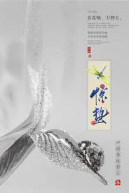 24节气 惊蛰 节气海报