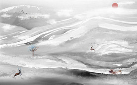 山水画TIF分层