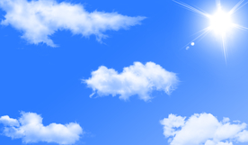 蓝天白云阳光