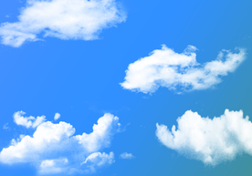 蓝天白云