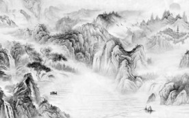 意境新山水画 TIF分层