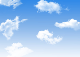 蓝天白云
