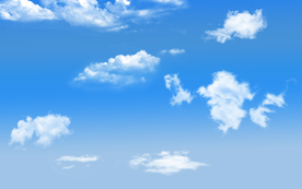 蓝天白云