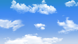 蓝天白云