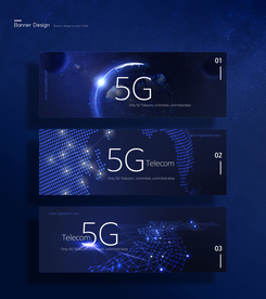 5G通讯banner电商海报