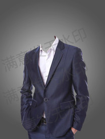 男士商务照西装模板