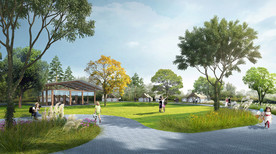 景观效果图公园效果图道路效果图