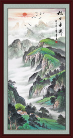国画山水