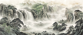 山水国画