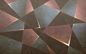 几何线条抽像背景图