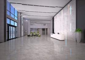 办公室大堂效果图