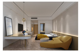 公寓卧室效果图