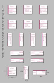 导视门牌 粉色门牌 粉色科室牌