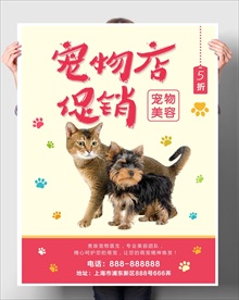 宠物店促销