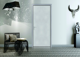 生态门室内高清背景效果图