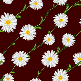 链条 小雏菊 简约 潮流