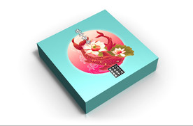 高清分层月饼盒