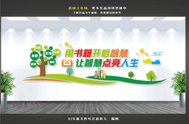 校园文化墙 学校文化