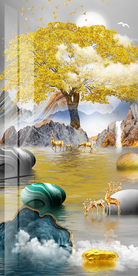 石来运转发财树