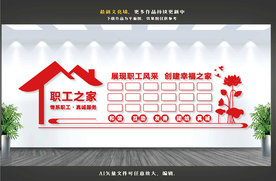 职工之家文化墙
