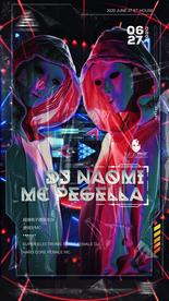 酒吧夜店DJ组合嘉宾海报