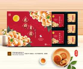 月饼包装 月饼礼盒