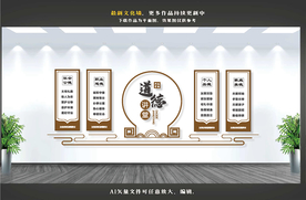 道德讲堂文化墙