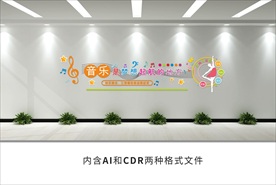音乐舞蹈文化墙