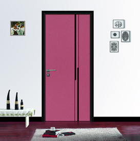 铝门生态门高清室内背景效果图