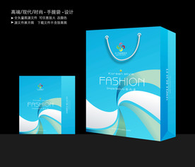 绿色手提袋 手提袋设计 手提袋
