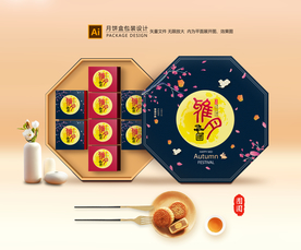 月饼包装 月饼礼盒