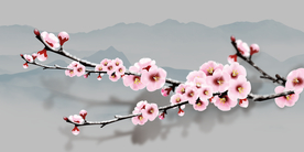 花开富贵晶瓷画