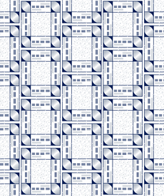 大牌精美几何格子