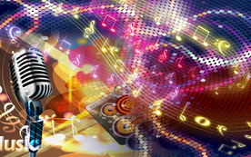 抽象炫酷立体网咖酒吧KTV背景