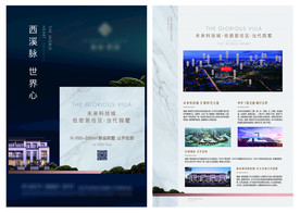 高端地产DM单页