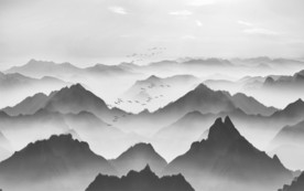 水墨山水意境山水