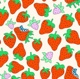 草莓 大牌草莓花