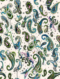 服装印花 花型设计 腰果