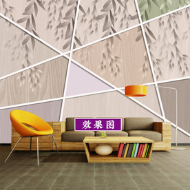 梦幻3D几何 背景墙