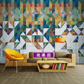 3D炫彩 彩色 几何 意境