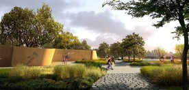 湿地公园景观设计效果图